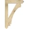Ekena Millwork Imperial Arts & Crafts Rough Sawn Bracket, Douglas Fir, 4"W x 24"D x 36"H BKT04X24X36IMP03RDF - alternate 2